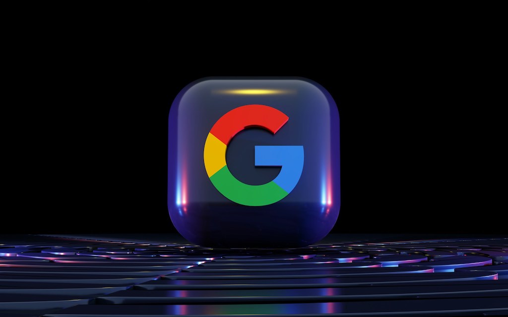 Google logo against a black background to represent Google Reviews